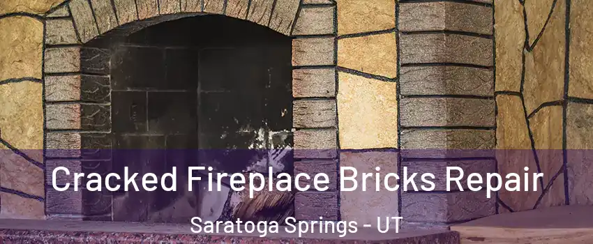  Cracked Fireplace Bricks Repair Saratoga Springs - UT