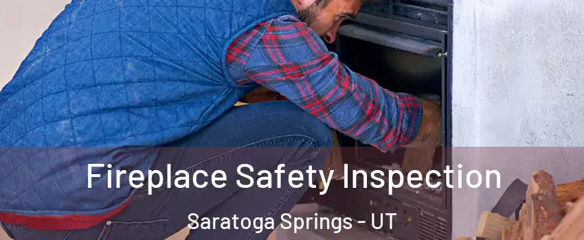  Fireplace Safety Inspection Saratoga Springs - UT