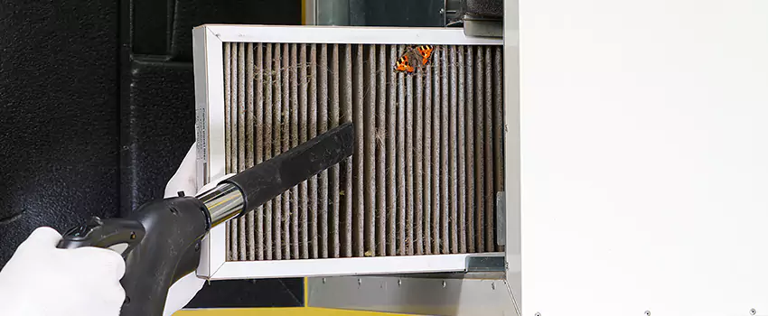 Clogged Air Duct Cleaning Process in Saratoga Springs, UT