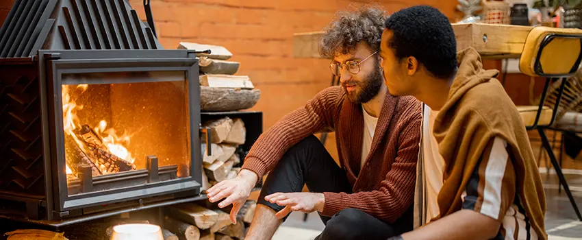 Flue Liner installation for Fireplace Metal in Saratoga Springs, UT