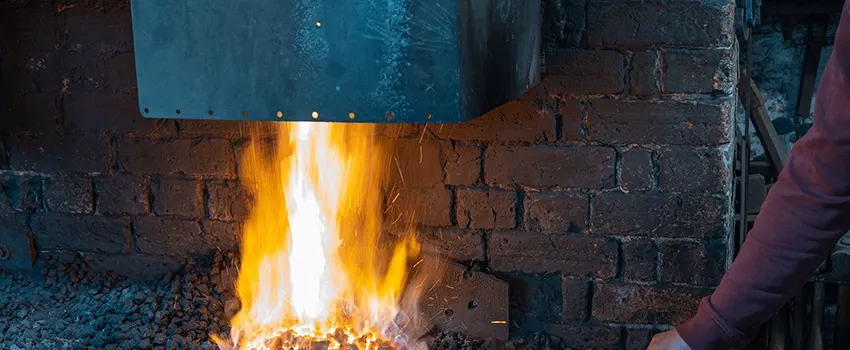 Fireplace Throat Plates Repair and installation Services in Saratoga Springs, UT
