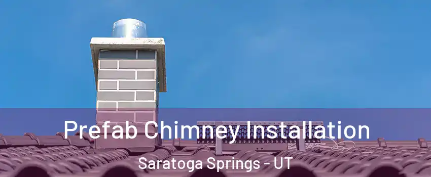  Prefab Chimney Installation Saratoga Springs - UT