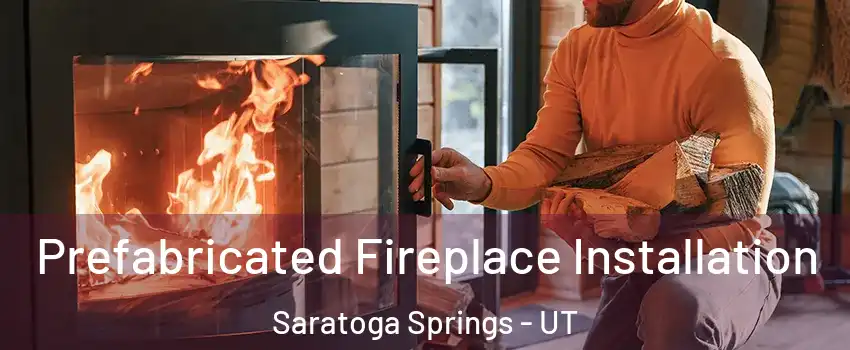 Prefabricated Fireplace Installation Saratoga Springs - UT